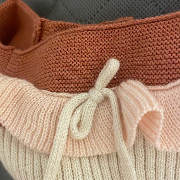 TUN TUN MARTINA ROMPER NATURAL & BABY PINK & TERRACOTA - Picture 14 of 16